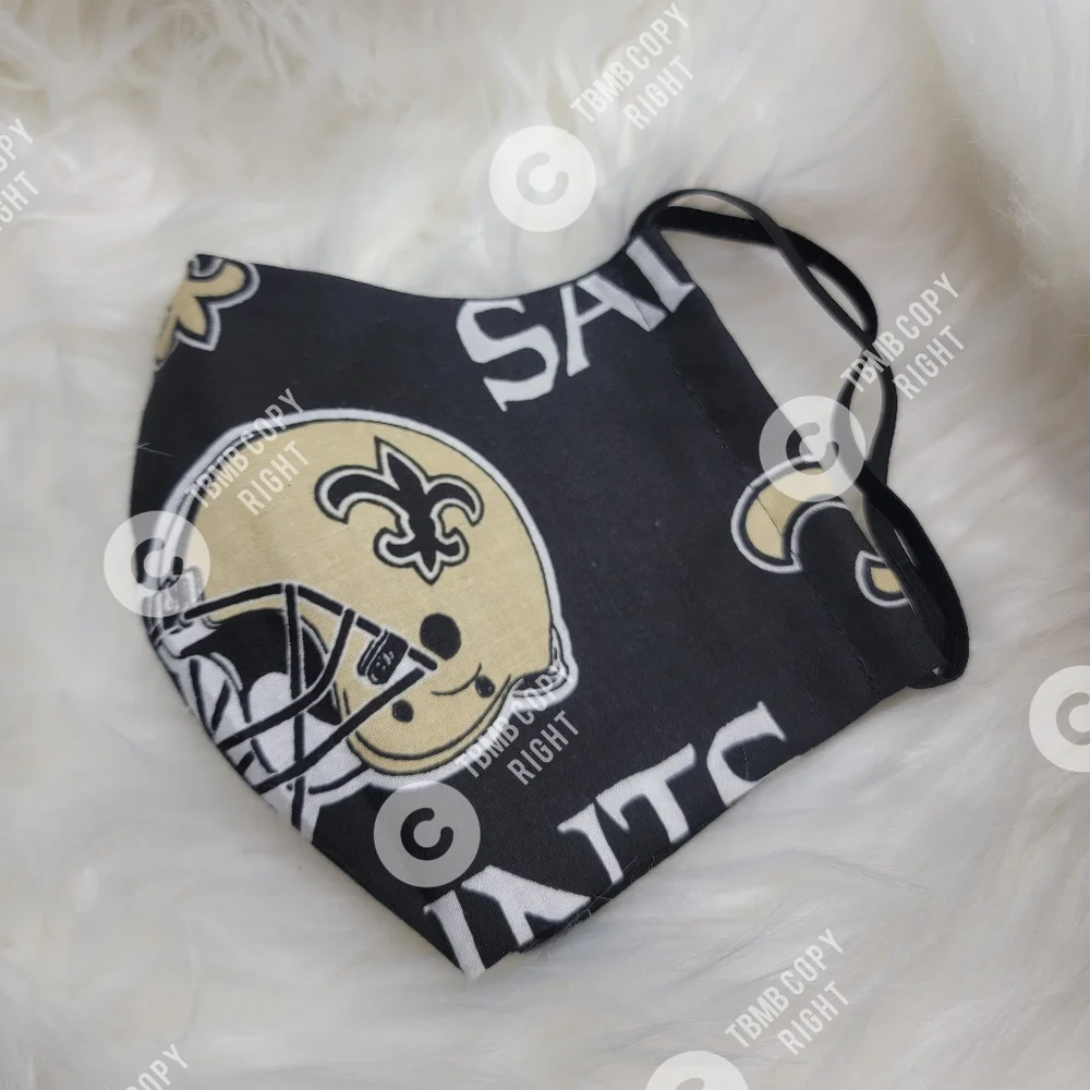 New Orleans Saints Face Mask Child Size